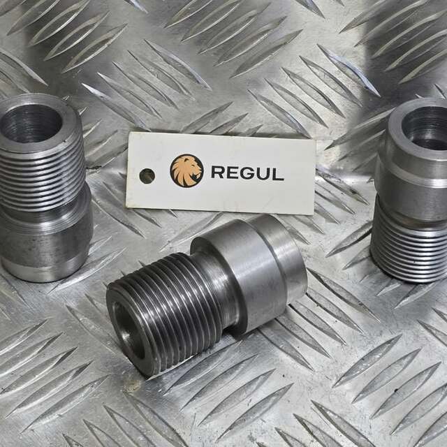 Гайка по чертежу заказчика
#токарнаяобработка #токарьчпу #токарь